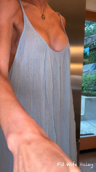 Today I wore this dress with no panties and kept flashing other dads butt my hubby back