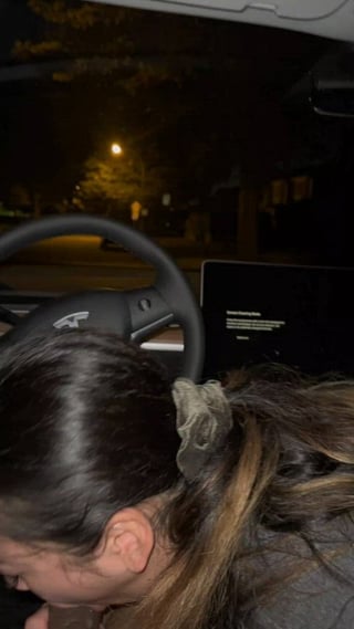 I told my man I'm going for a walk instead I blowed BBC in front of her bedroom window