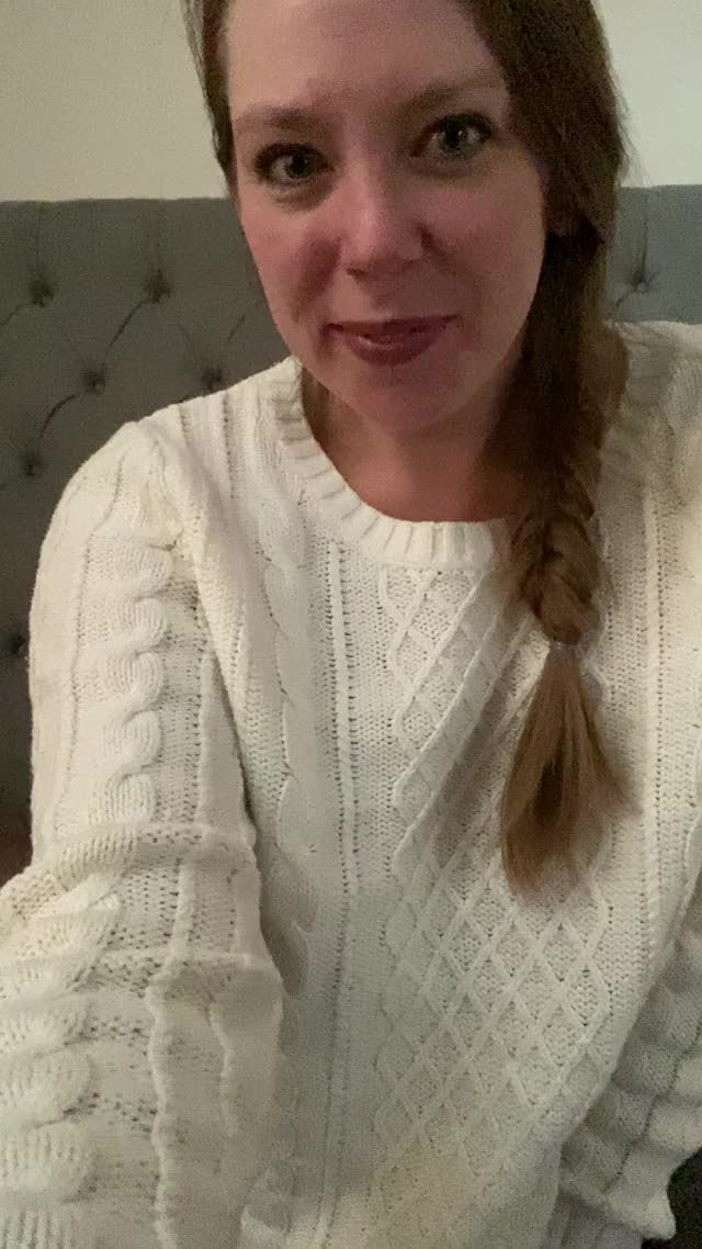 I want to drop my sweater puppies in your face!