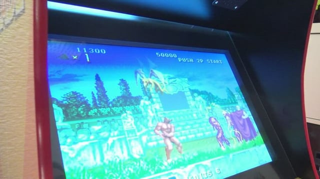 To the sound of buttons and Joystick, this stunning slut blows an arcade machine player without restraint. You all know the game, but who do you think will win?