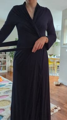 Did a little requested robe reveal during weekend coffee time. , 42f