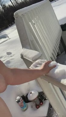 Oh thats cold! But refreshing.