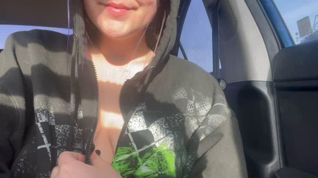 Titty fuck me here in the car right now