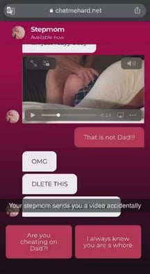 When your stepmom accidentally sends you a video and that's not your dad on it [Part 2]