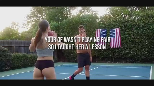 Your GF wasnt playing fair so I taught her a lesson